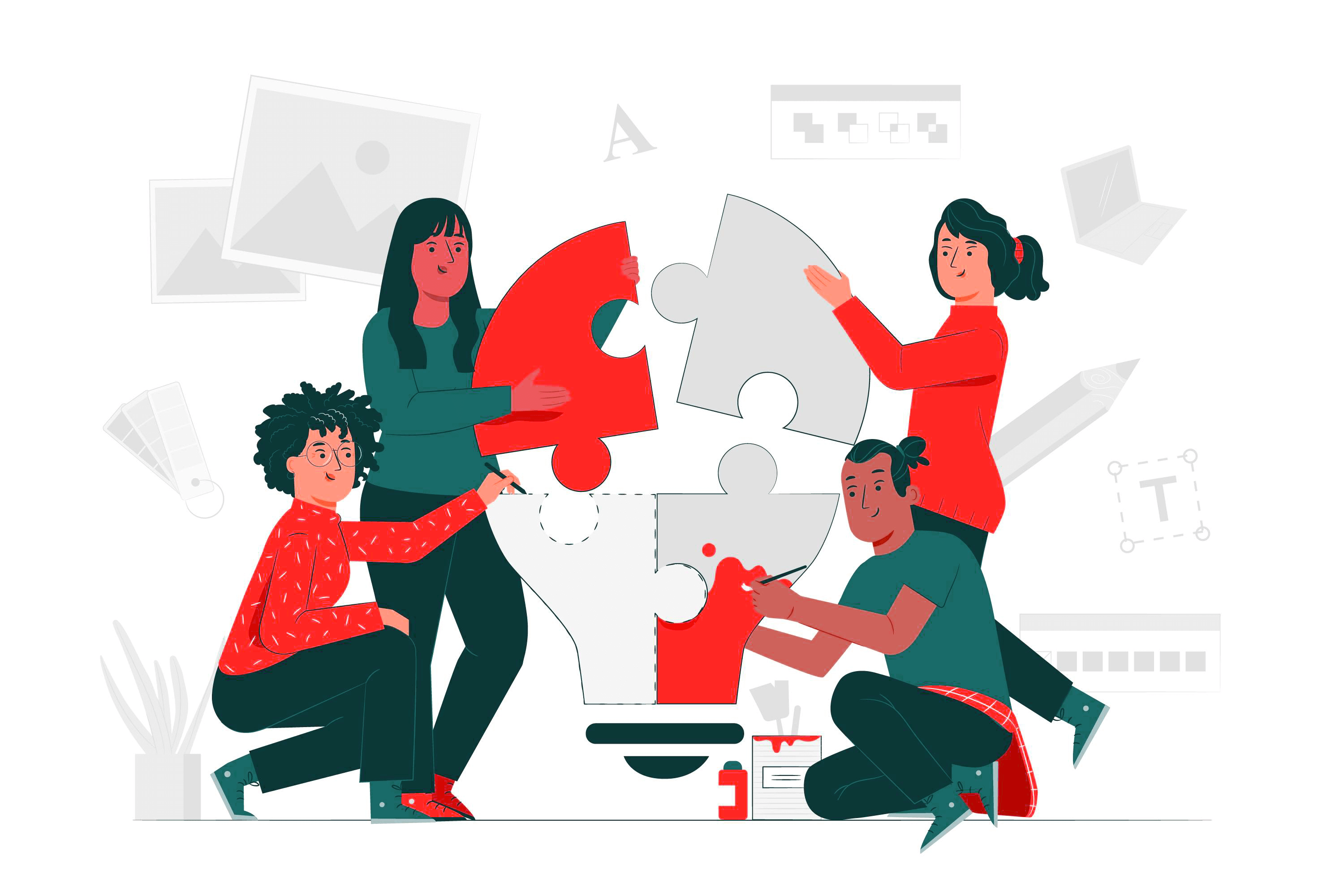 Illustration du travail collectif pour intégrer une équipe dédiée au Maroc